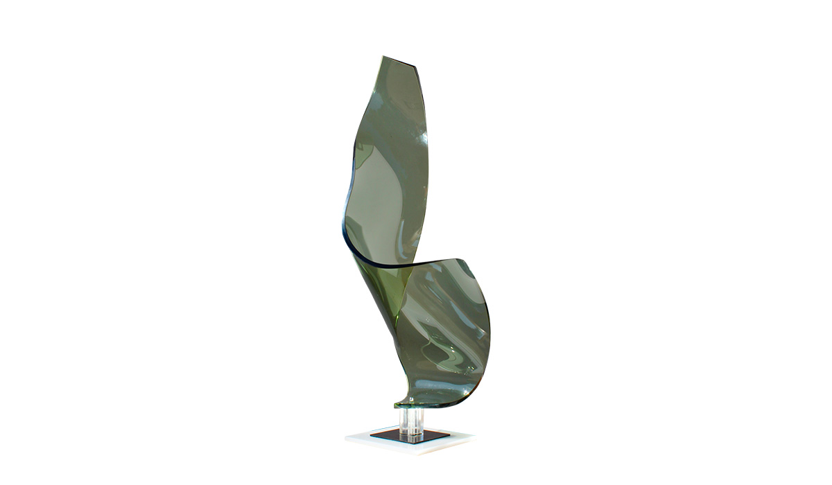 Scultura in Plexiglass, 71 x 29 x 33 cm, Op. n° 2850